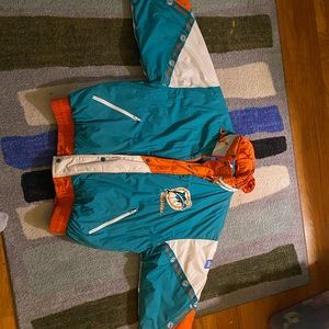 RARE Vintage Miami Dolphins winter coat